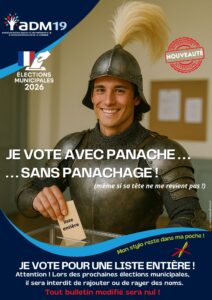 affiche chevalier pas de panachage tete