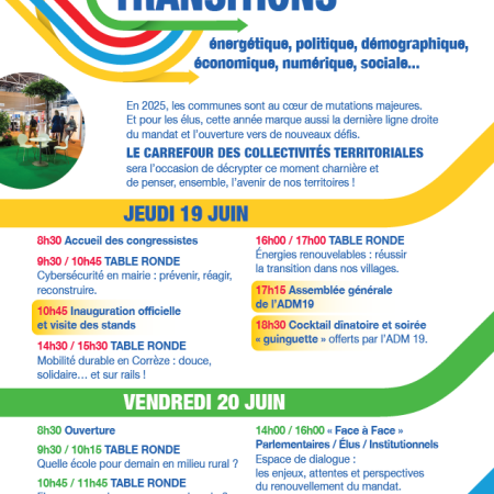 CARREFOUR DES COLLECTIVITÉS TERRITORIALES : n’oubliez pas de vous inscrire !