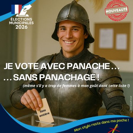 Élections municipales : sensibilisez vos électeurs à la fin du panachage !