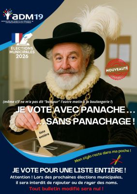 affiche pas de panachage