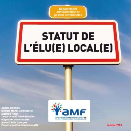 Brochure de l&rsquo;AMF « Statut de l&rsquo;élu(e) local(e) »