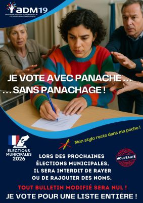 affiche pas de panachage