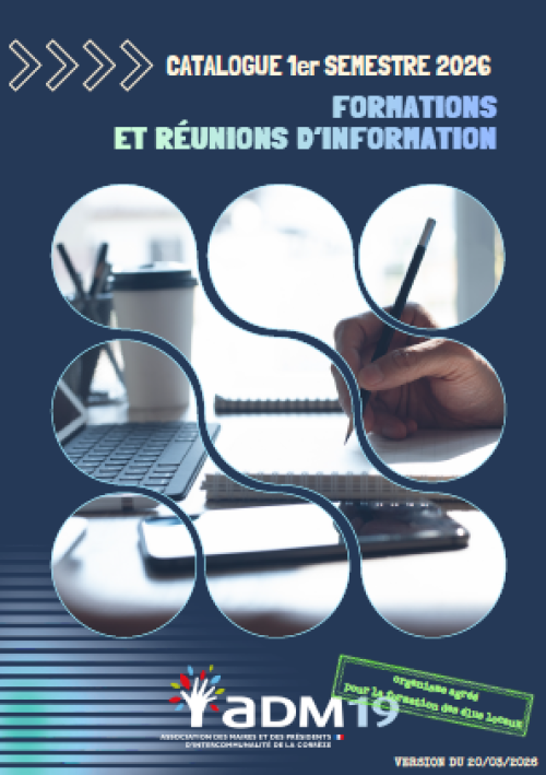 CATALOGUE DES FORMATIONS ET REUNIONS D&rsquo;INFORMATION